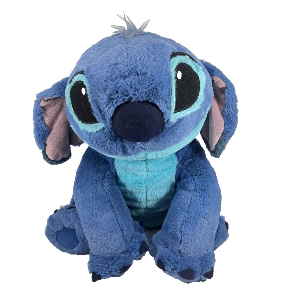 Disney Parks Lilo & Stitch Jumbo Blue Ohana Large 24" Soft Plush Stuffed Animal